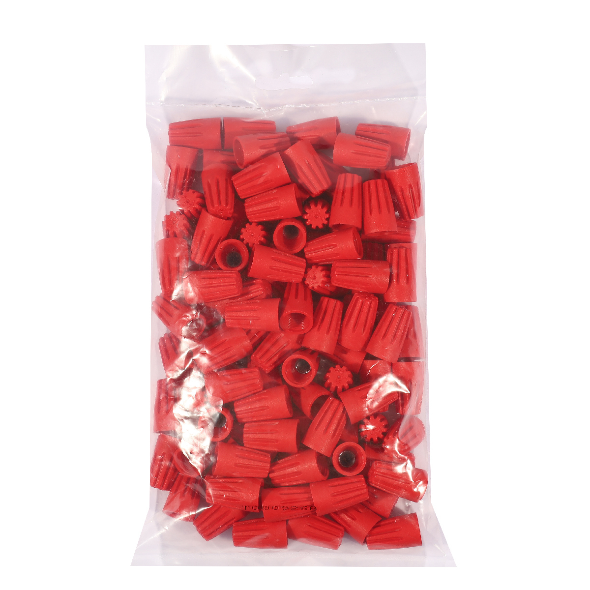 PL-E6 วายนัทลวดสปริง สีแดง (100PCS/PACK)
