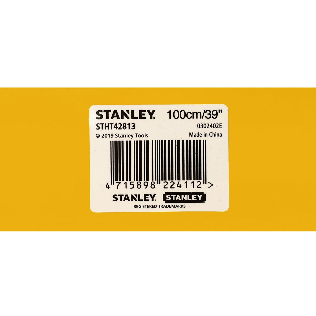 STHT42813 ระดับน้ำSTANDARDBOXBEAM 39นิ้ว