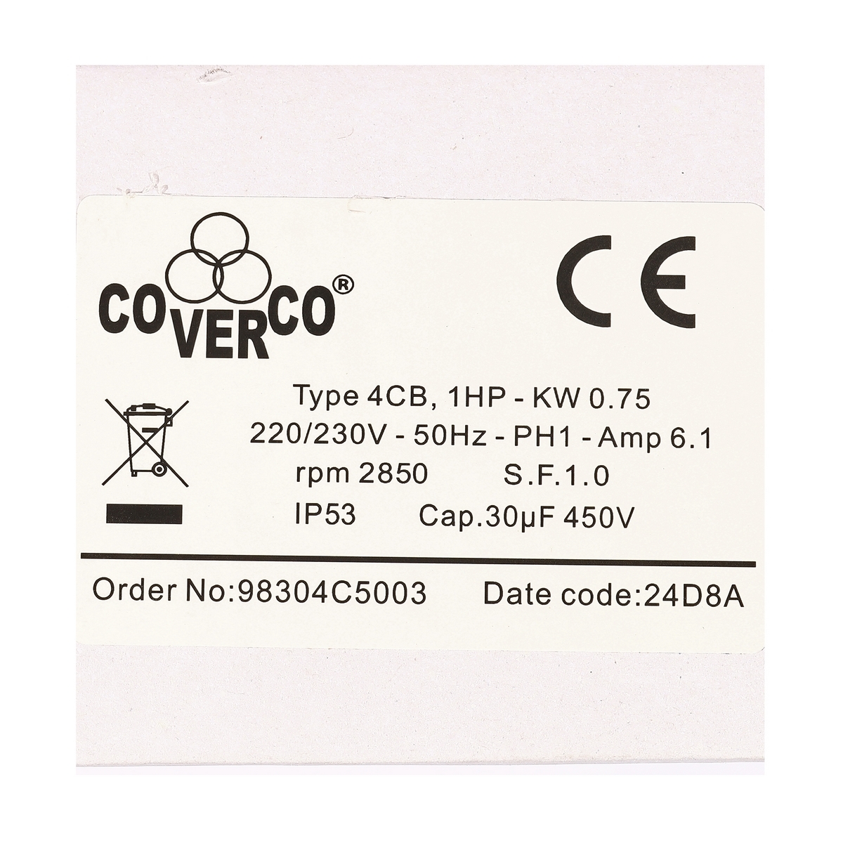กล่องคอนโทรล CB3W 1HP 220V 50HZ
