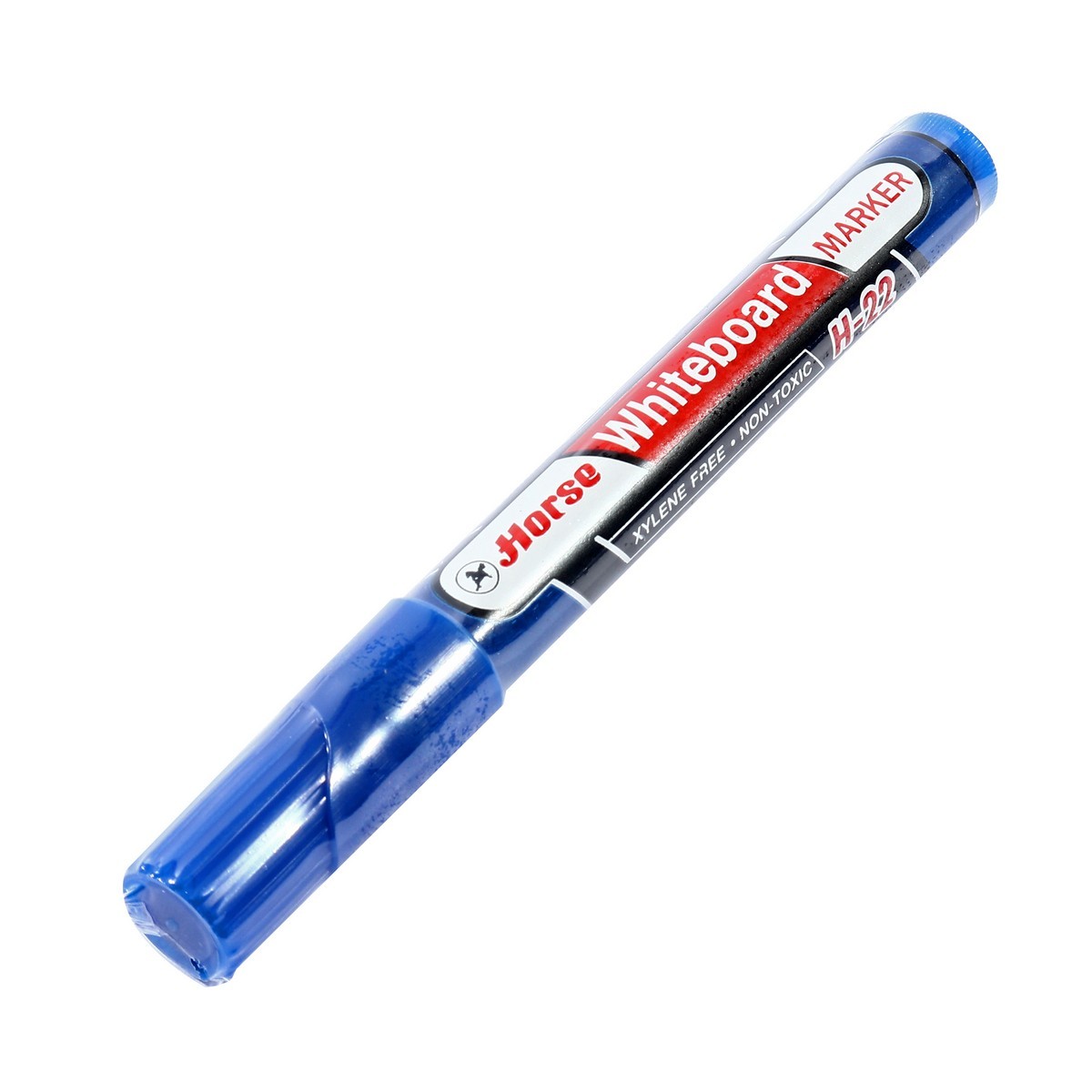 ปากกาไวท์บอร์ด หัวกลม H-22 สีน้ำเงิน
