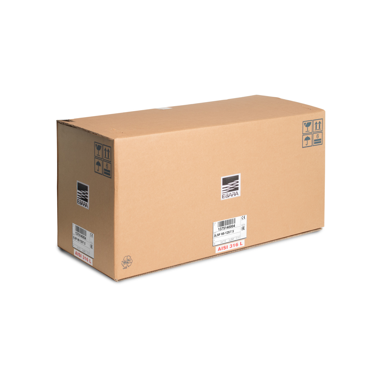 3LSF 65-125/7.5 ปั๊มSS316 เฉพาะหัวปั๊ม