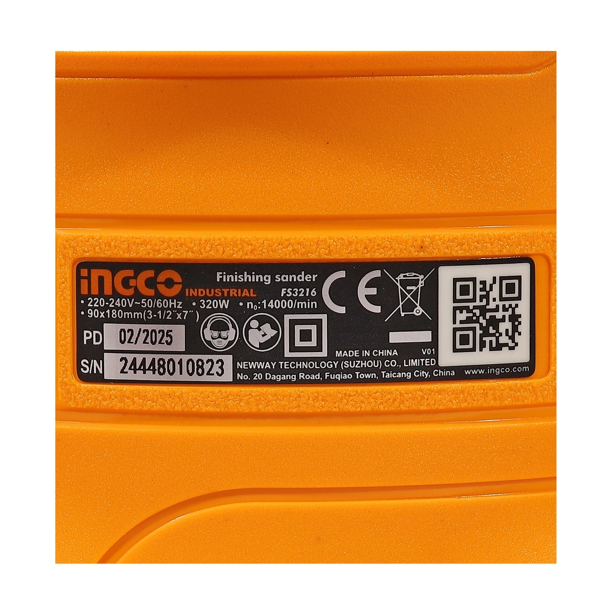 220V เครื่องขัดกระดาษทราย 90X180มม.