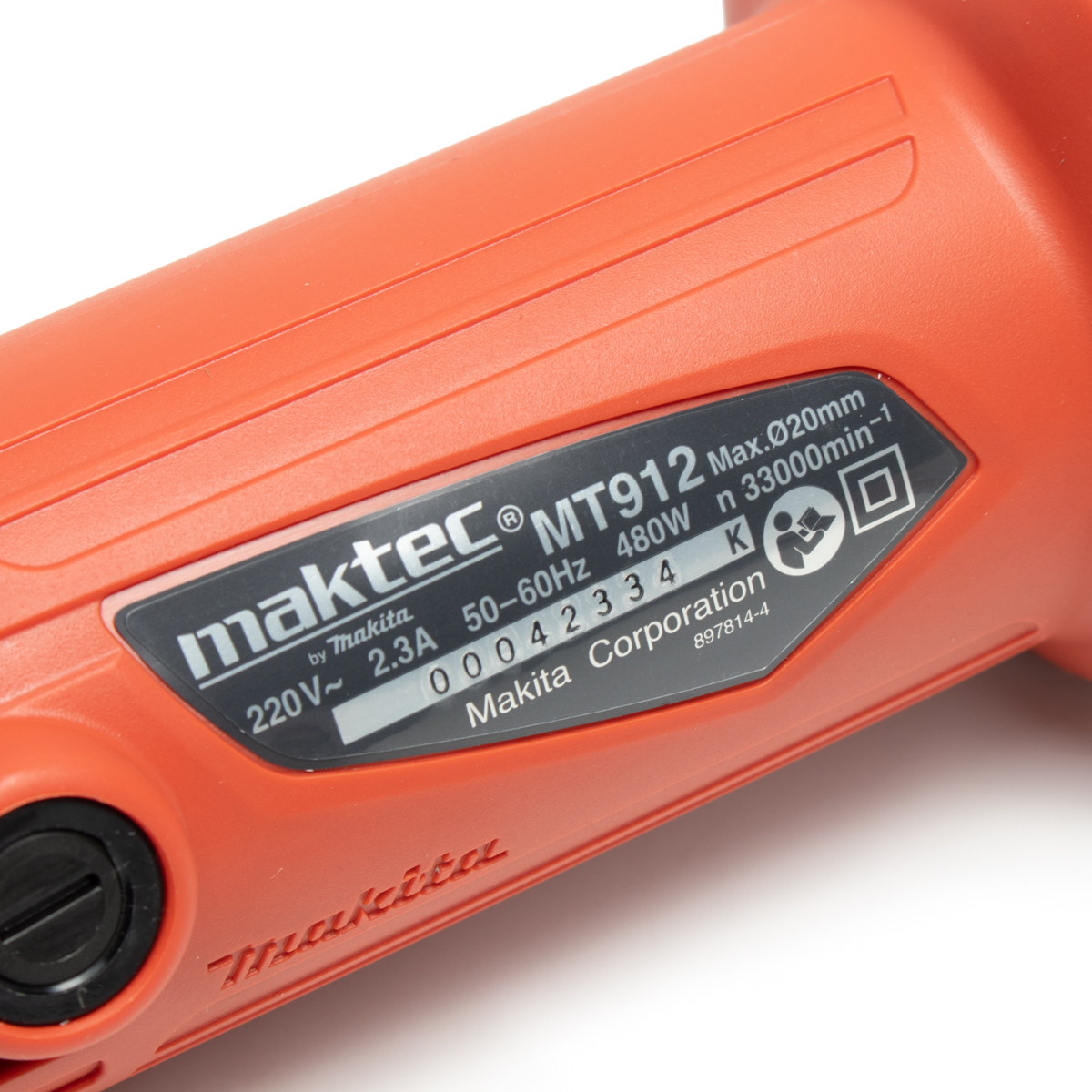 MT-912 เครื่องเจียร์แกน 1/4