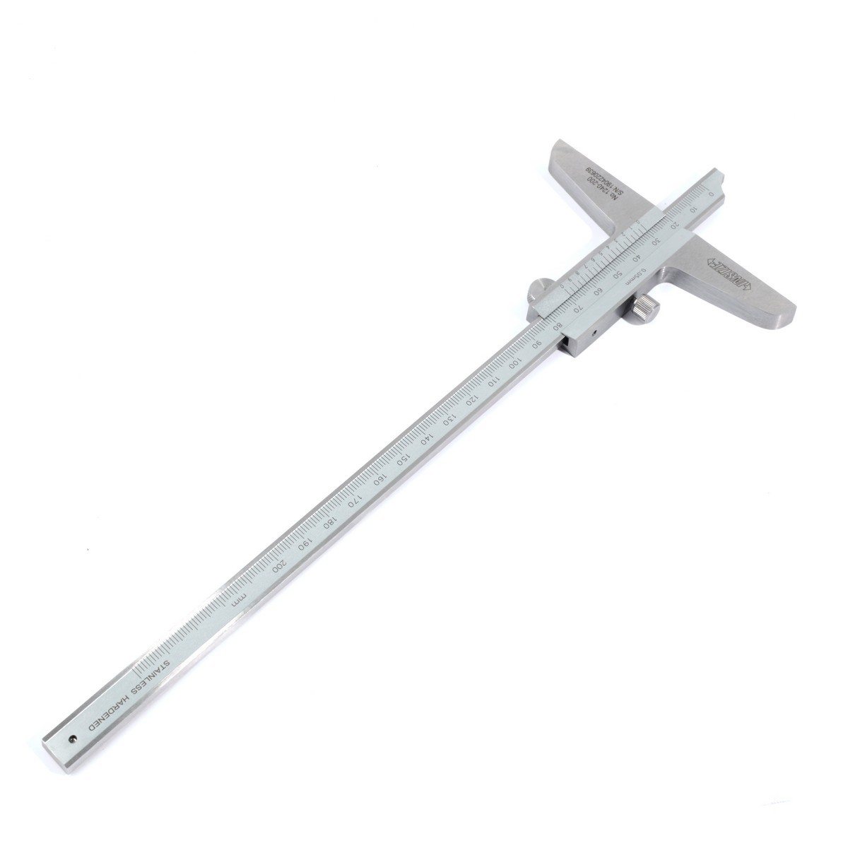 1240-200 เวอร์เนียวัดลึก 0-200MM G0.05MM