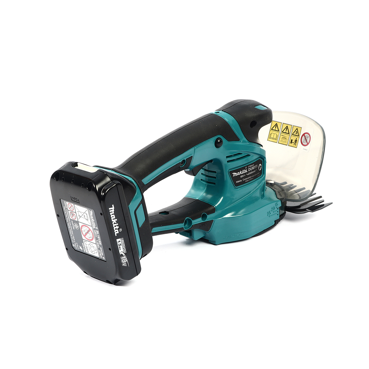 DUM111SYX กรรไกรเล็มหญ้า 2IN1 18V+1.5AH