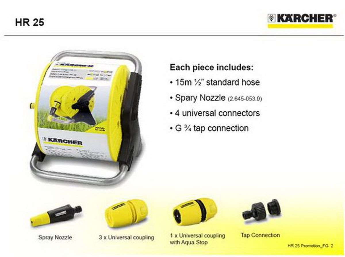 NOZZLES WITH HOSE REEL