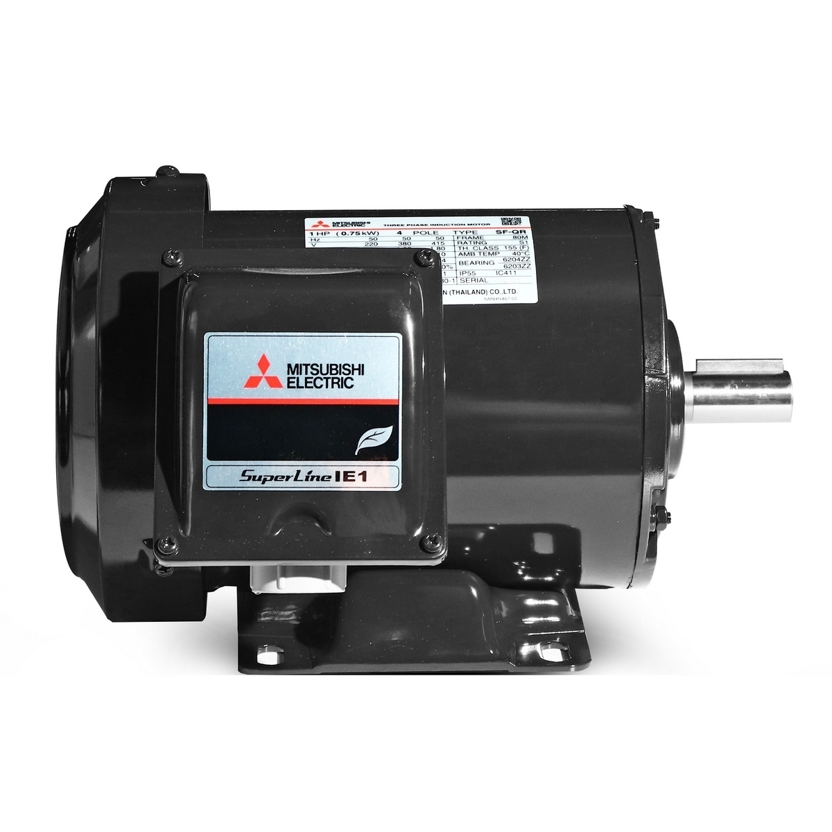 SF-QR มอเตอร์ 1 HP IP-55 220/380V 4P