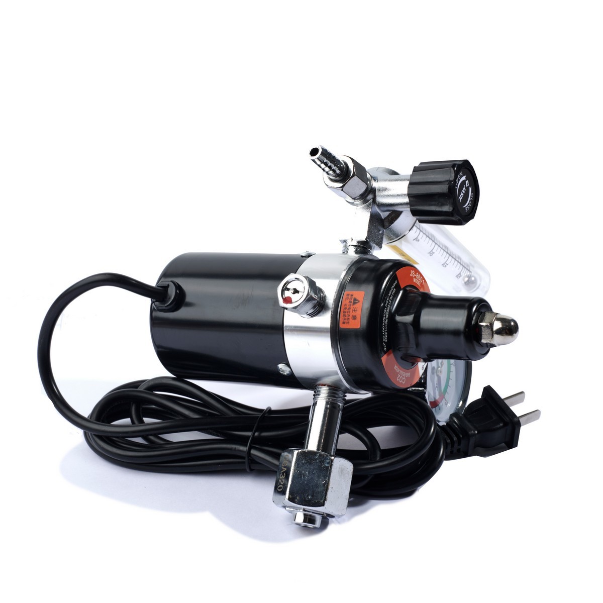 เกจ์วัดแรงดัน CO2 220V-150W (อลูมิเนียม)