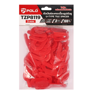 TZP-8119-1U-3.0MM ตัวยูเว้นร่องกระเบื้อง