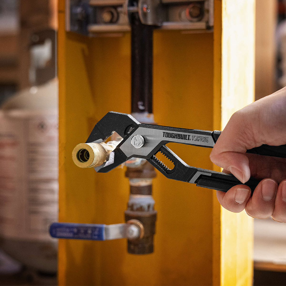 คีมคอม้า V-JAW QUICKSET 10 นิ้ว