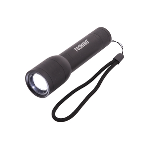 FL0146 ไฟฉายLED 200LUMENS ชาร์จไฟ สีดำ