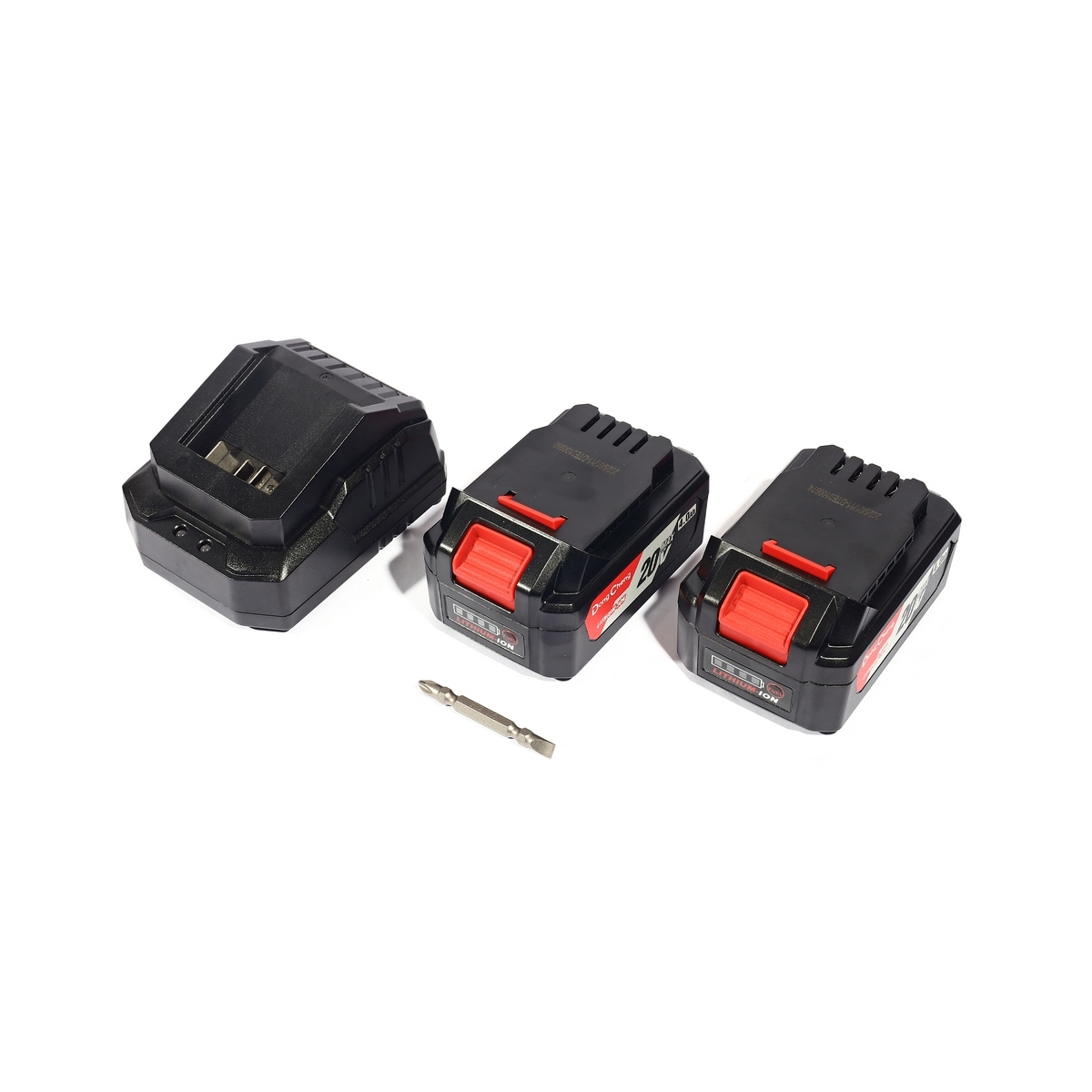 20V-BL สว่านกระแทก 60N.M ชุด4A*2+BOX