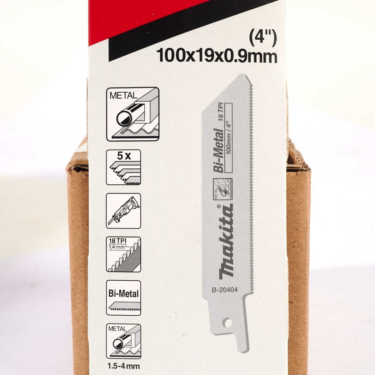 JR100Dใบเลื่อย100MMตัดเหล็ก4MM(5PC/PAC)