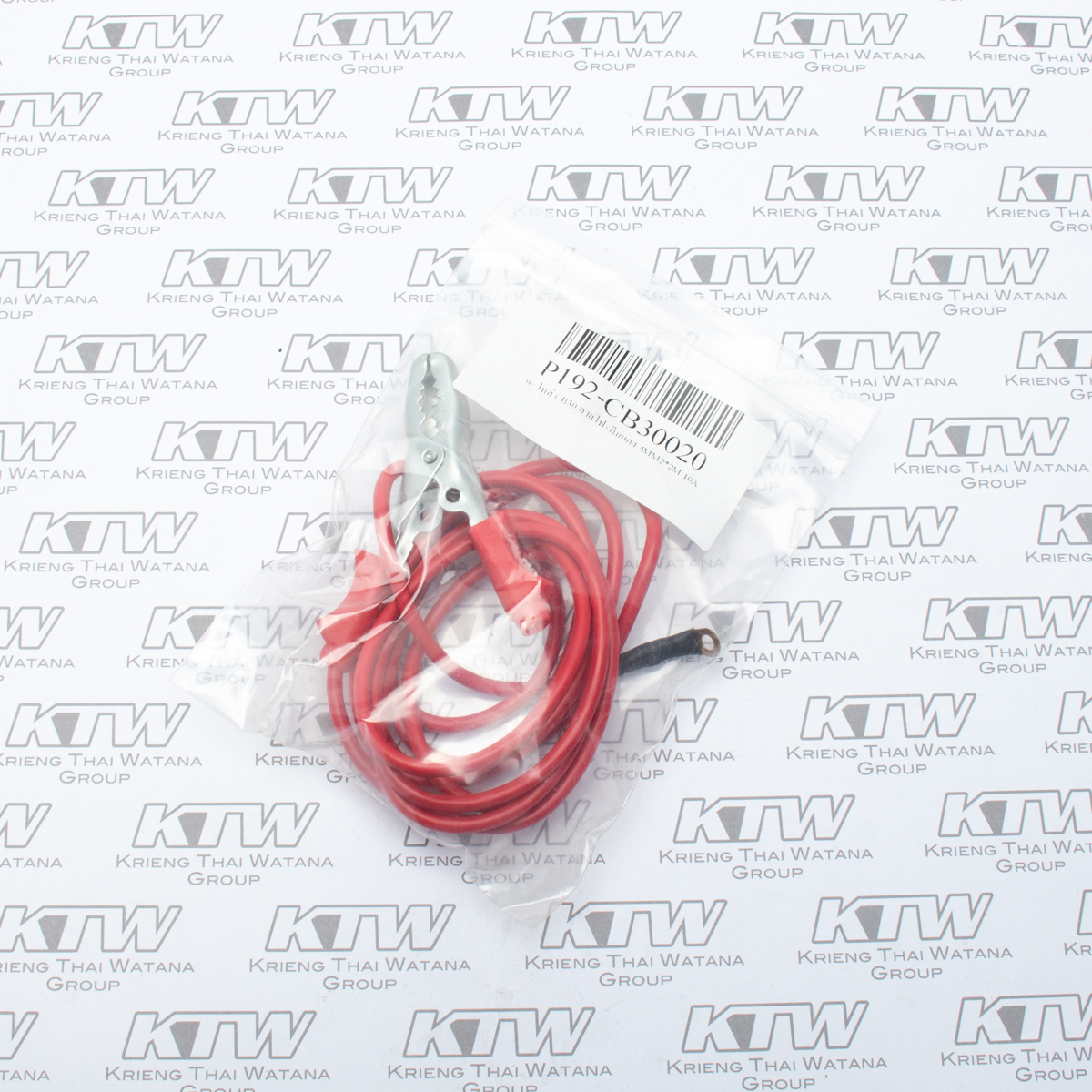 อะไหล่ CB30 สายไฟ+คีมแดง 4MM2*2M 10A