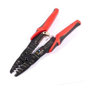 6806A คีมปอกสายไฟ10-20AWG L245มม ด้ามแดง