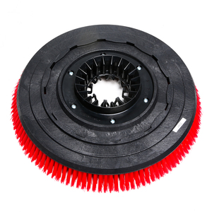 DISC BRUSH COMPLETE RED D43