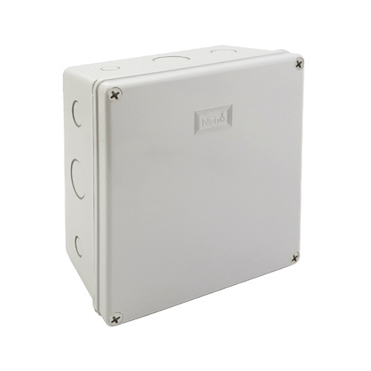 NANO-206W กล่องกันน้ำสีขาว 8X8X4