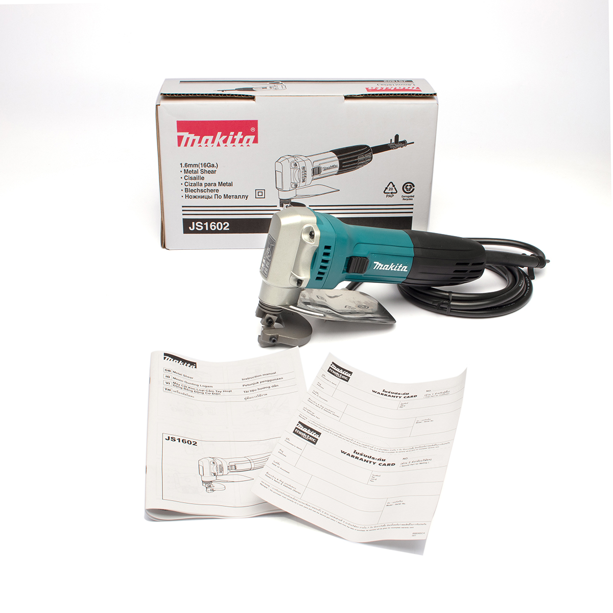 JS-1602 กรรไกรไฟฟ้า 1.6MM 380W