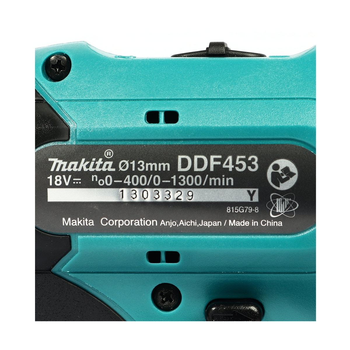 DDF453SF1J สว่านไขควงไร้สาย (แบต+MAKPAC)