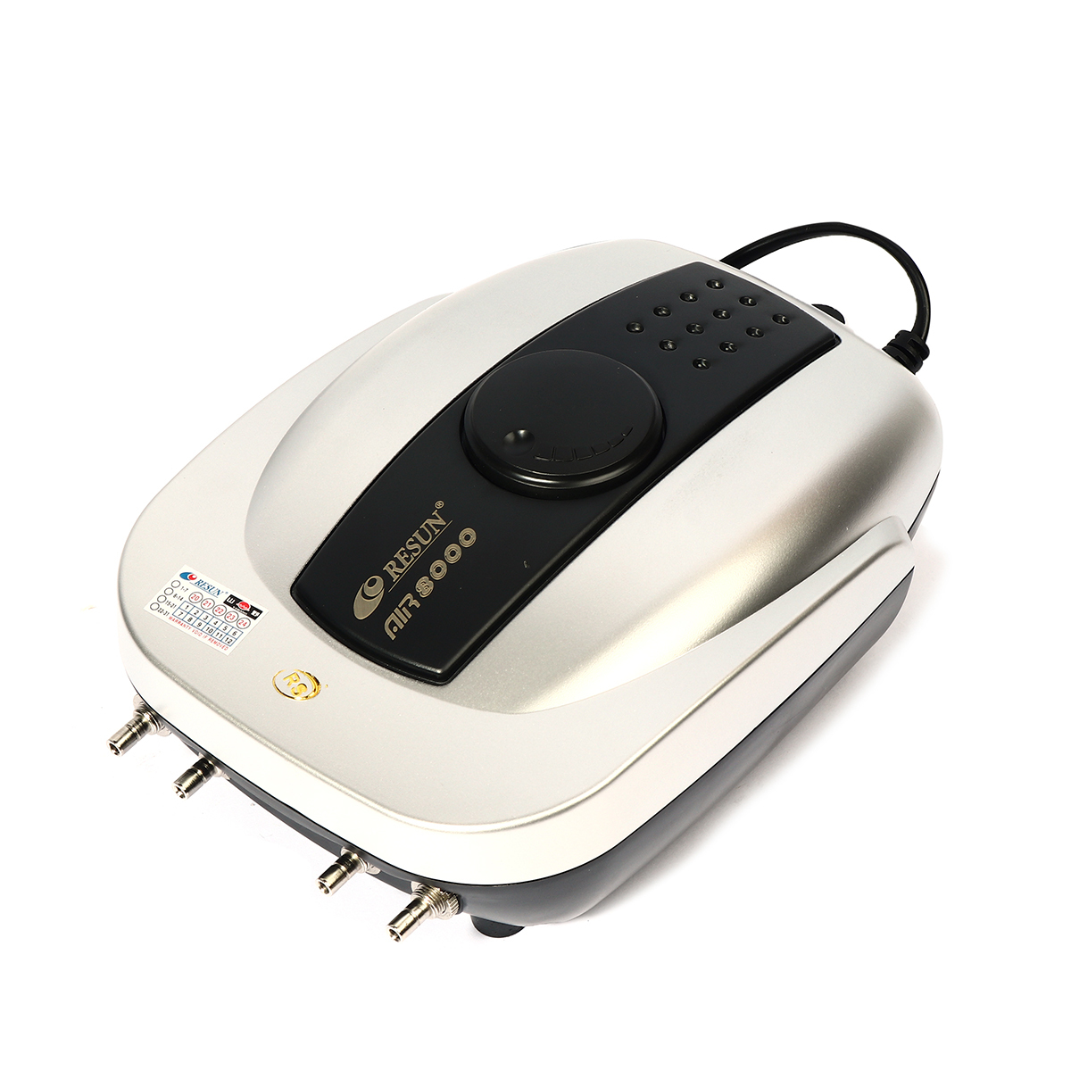 AIR-8000 ปั๊มลม 4 ทาง 8 W 9 L/MIN