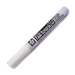 ปากกาเพ้นท์หัวใหญ่2MM/XPMK-B#42500 (ขาว)