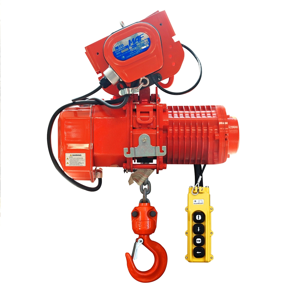 รอกโซ่+รอกวิ่งไฟฟ้าDAM-5 5T/380V(6ม.)