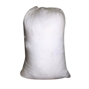 เศษผ้าขาว คละไซส์ผืนใหญ่ (25KG/กระสอบ)
