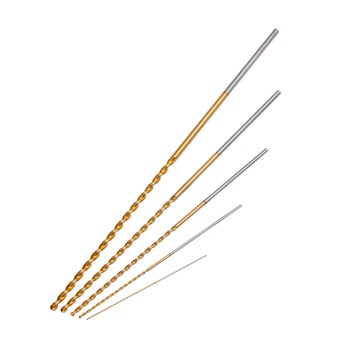 L6550P_300X5.0MM ดอกสว่านสีทอง แบบยาว