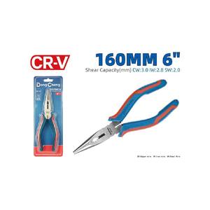 คีมปากแหลม 6" CR-V