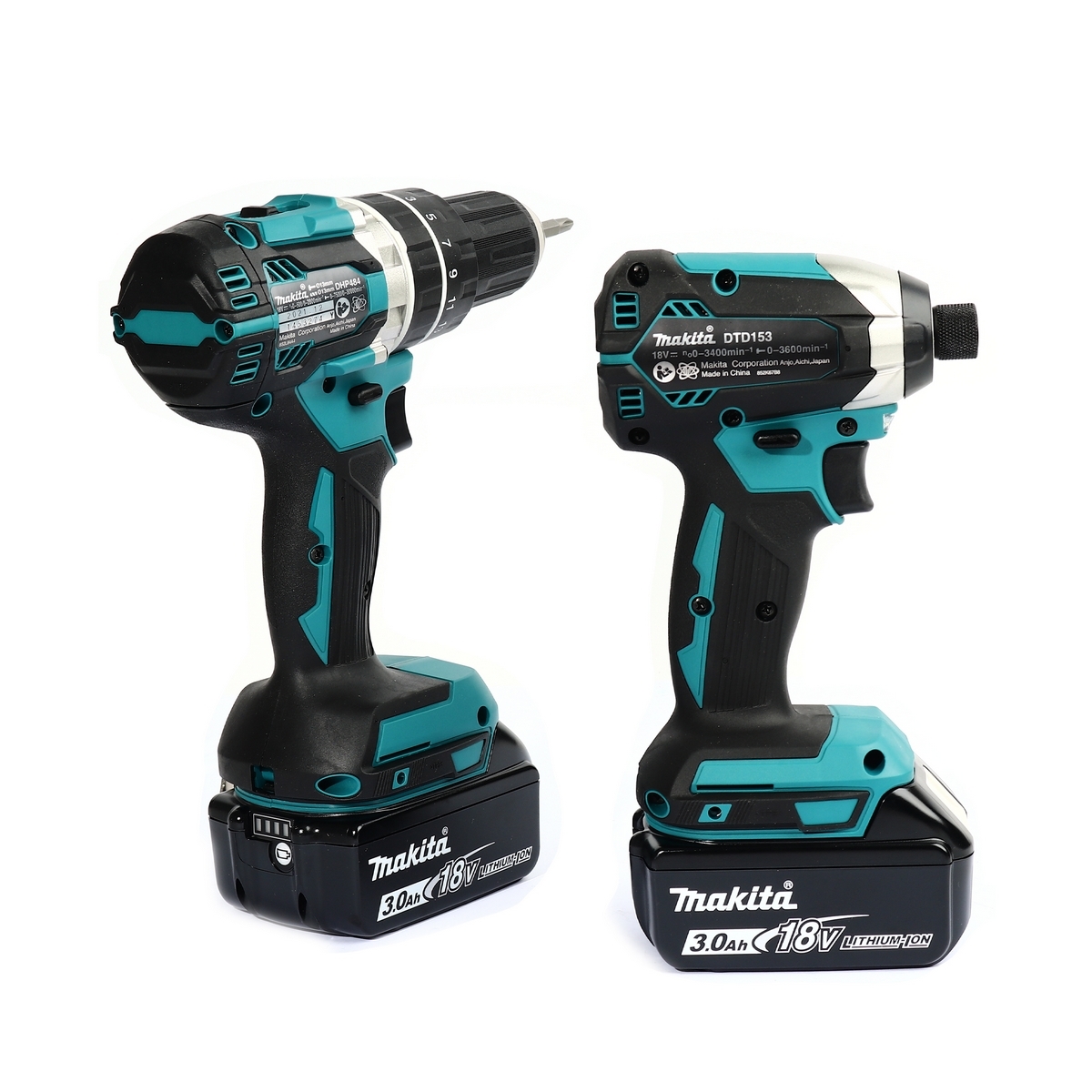 COMBO DHP484Z+DTD153Z+แบตX2+แท่น+MAKPAK
