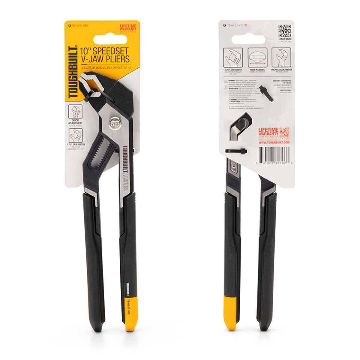 คีมคอม้า V-JAW QUICKSET 10 นิ้ว