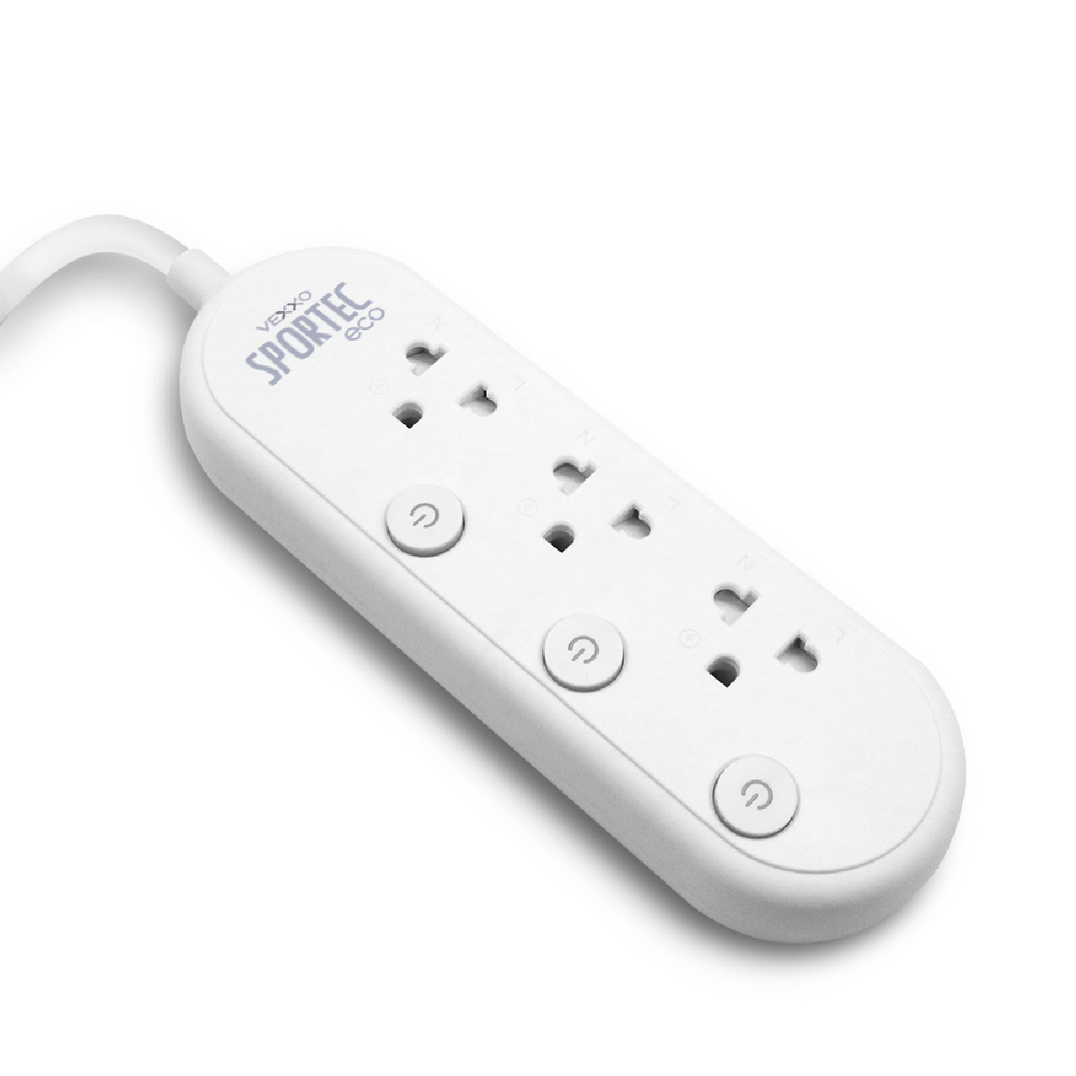 EC-330 ปลั๊กรางไฟ 3ช่อง 3สวิตช์ 3ม