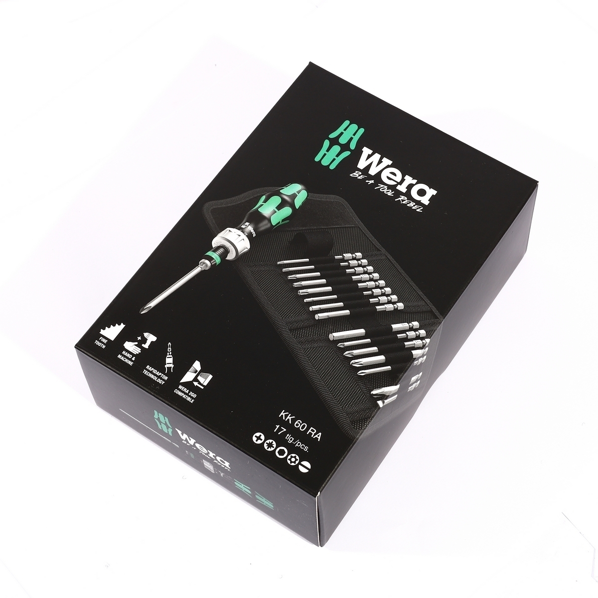 ชุดไขควง WERA KRAFTFORM KOMPAKT 60 RA