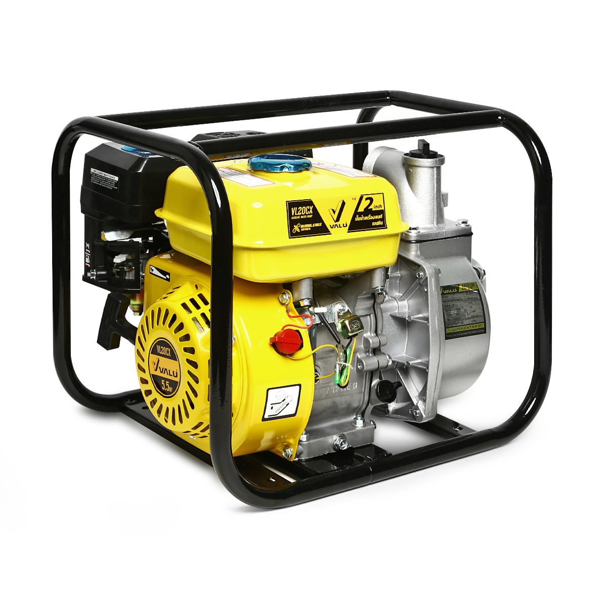 VL20CX ปั๊มน้ำเครื่องยนต์ 2 นิ้ว 5.5 HP