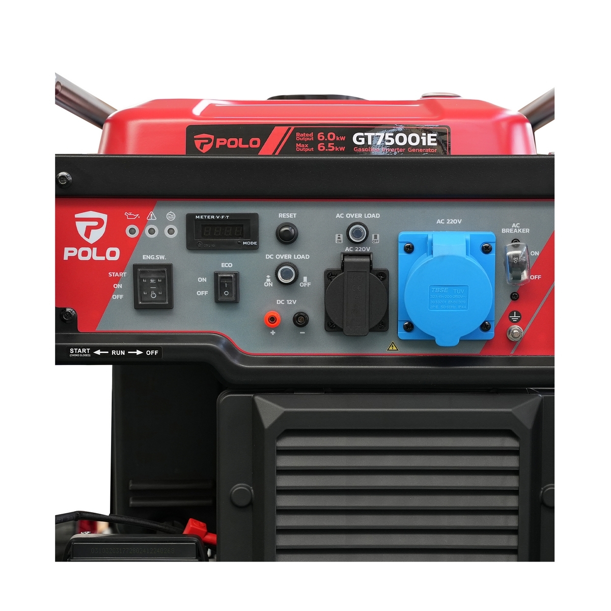 GT7500IE เครื่องปั่นไฟอินเวอร์เตอร์6.5KW