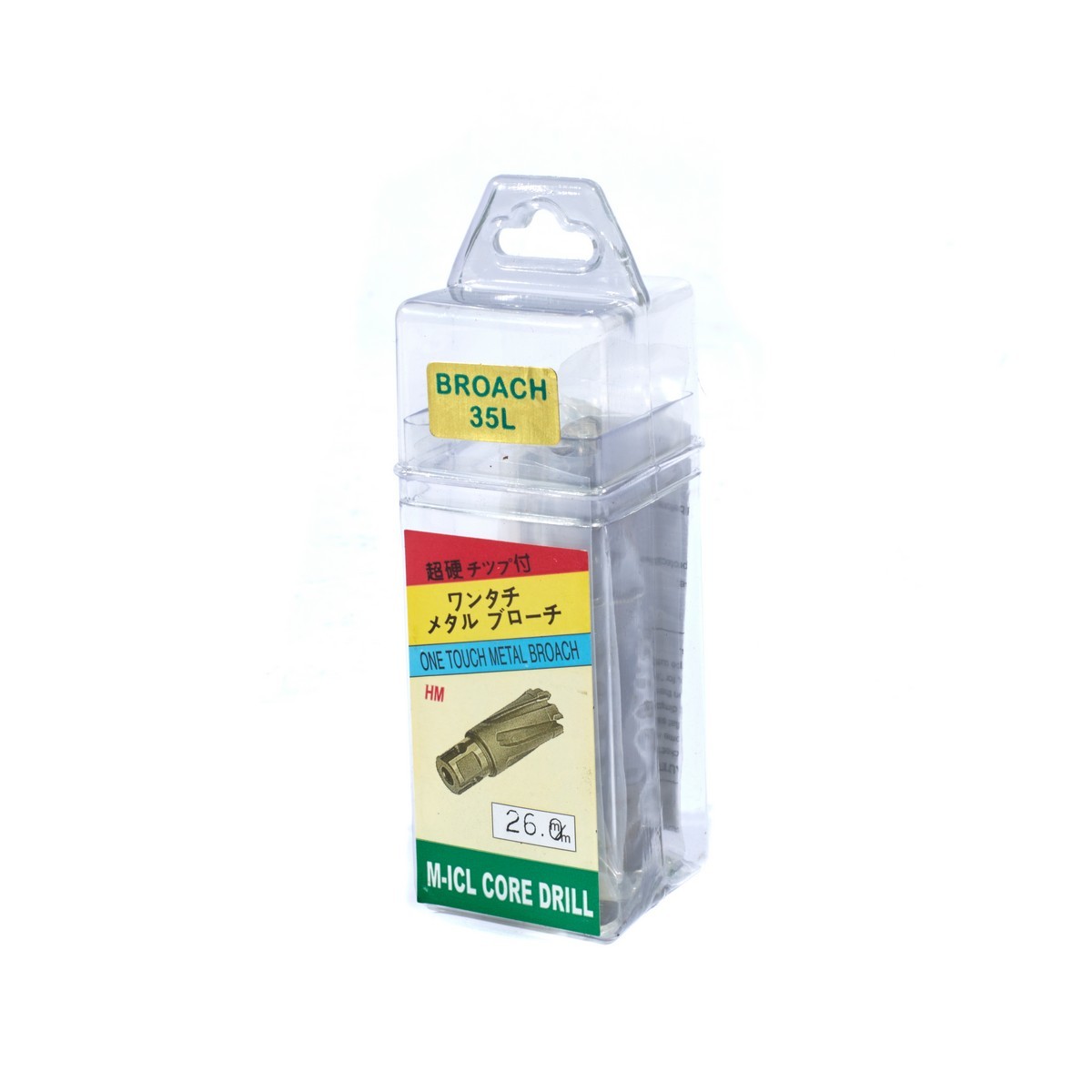 ดอกเจาะเหล็กคัตเตอร์ 26 มิล(FS-350) 35L