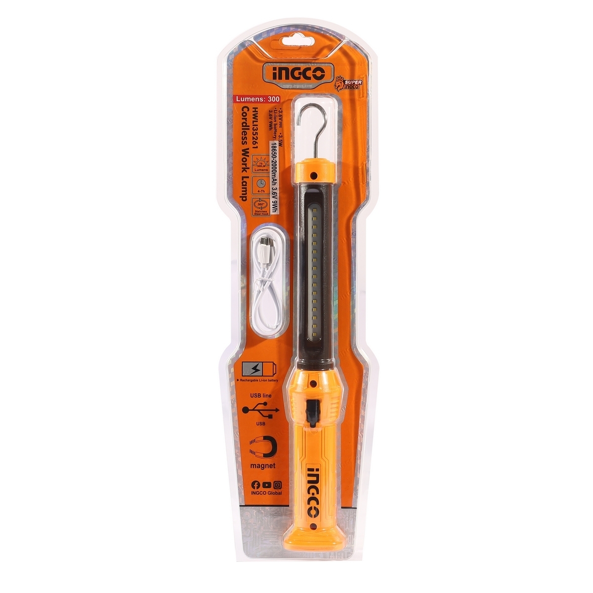 HWLI35261 ไฟฉาย 3.5W LI-POLYMER