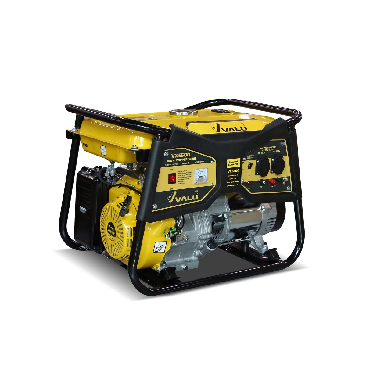 VX6500 เครื่องปั่นไฟเบนซิน 5.0 KW