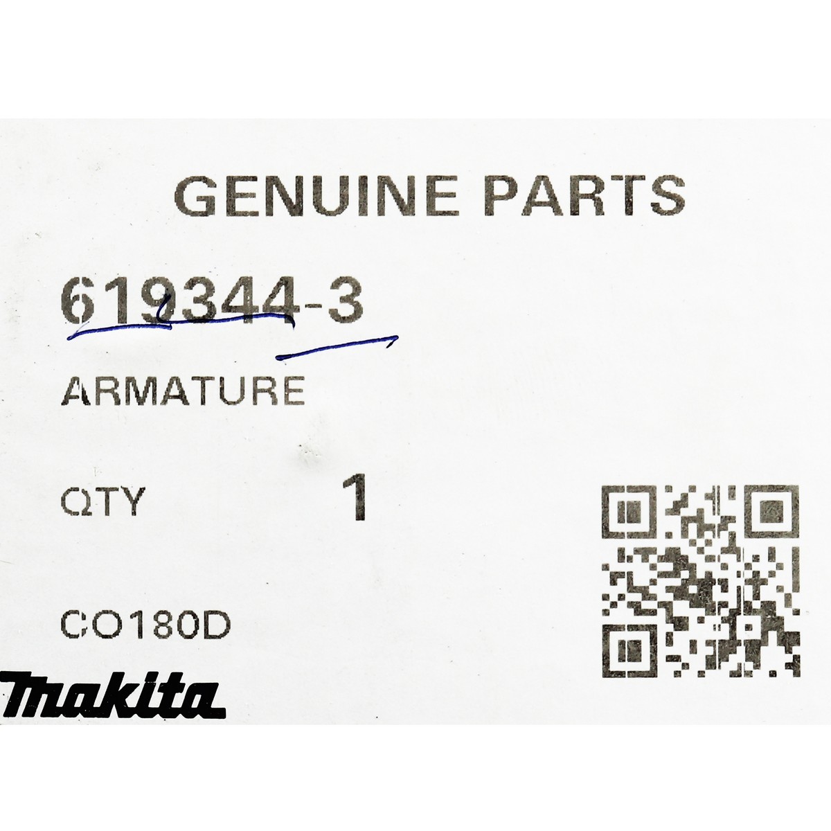 อะไหล่ทุ่นไฟฟ้า DCO180 (619344-3)