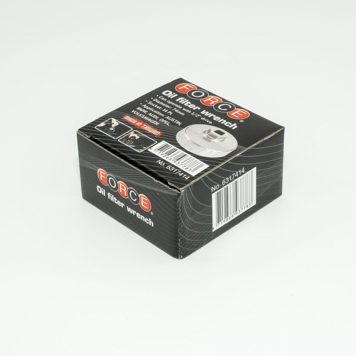6317414 ฝาถอดกรองน้ำมัน 74มม 14เหลี่ยม