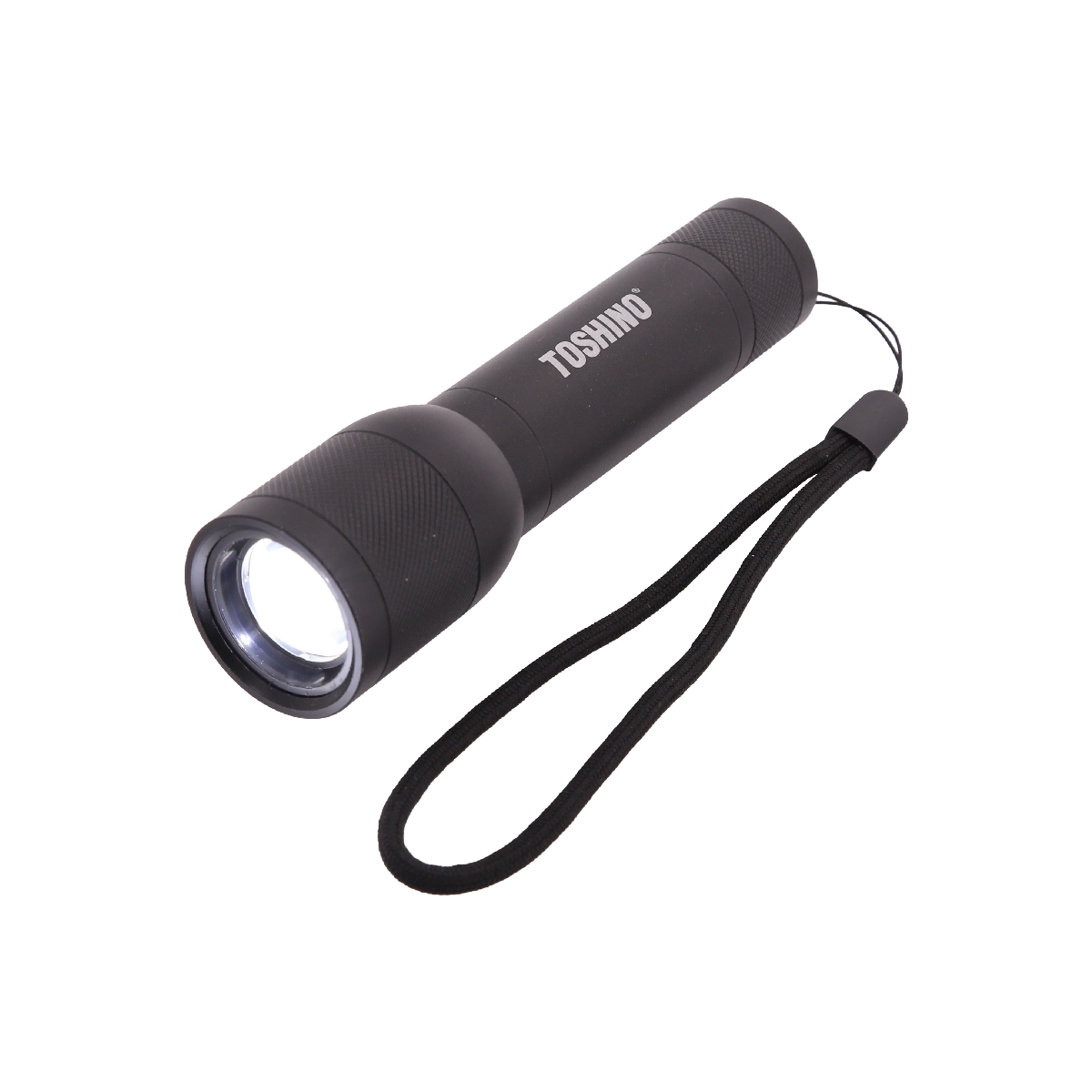 FL0146 ไฟฉายLED 200LUMENS ชาร์จไฟ สีดำ