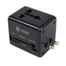 DE-206 4 IN 1 TRAVEL ADAPTER+2 USB(2.1A)