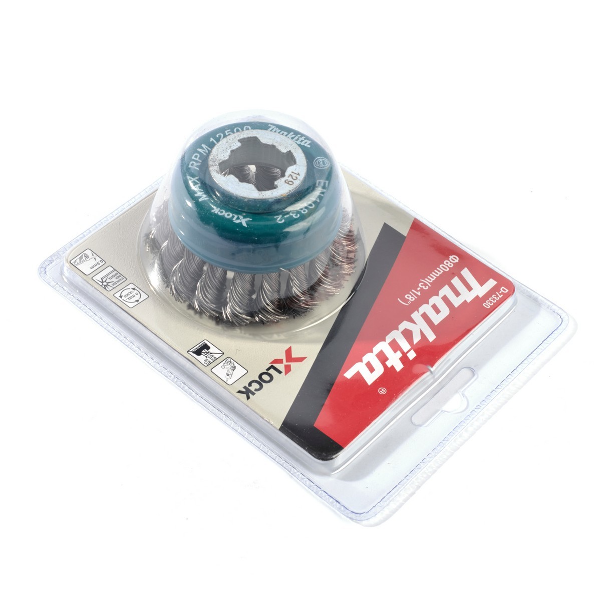 แปลงลวดถ้วยเกลียว SS 80MM X 0.5MM X-LOCK