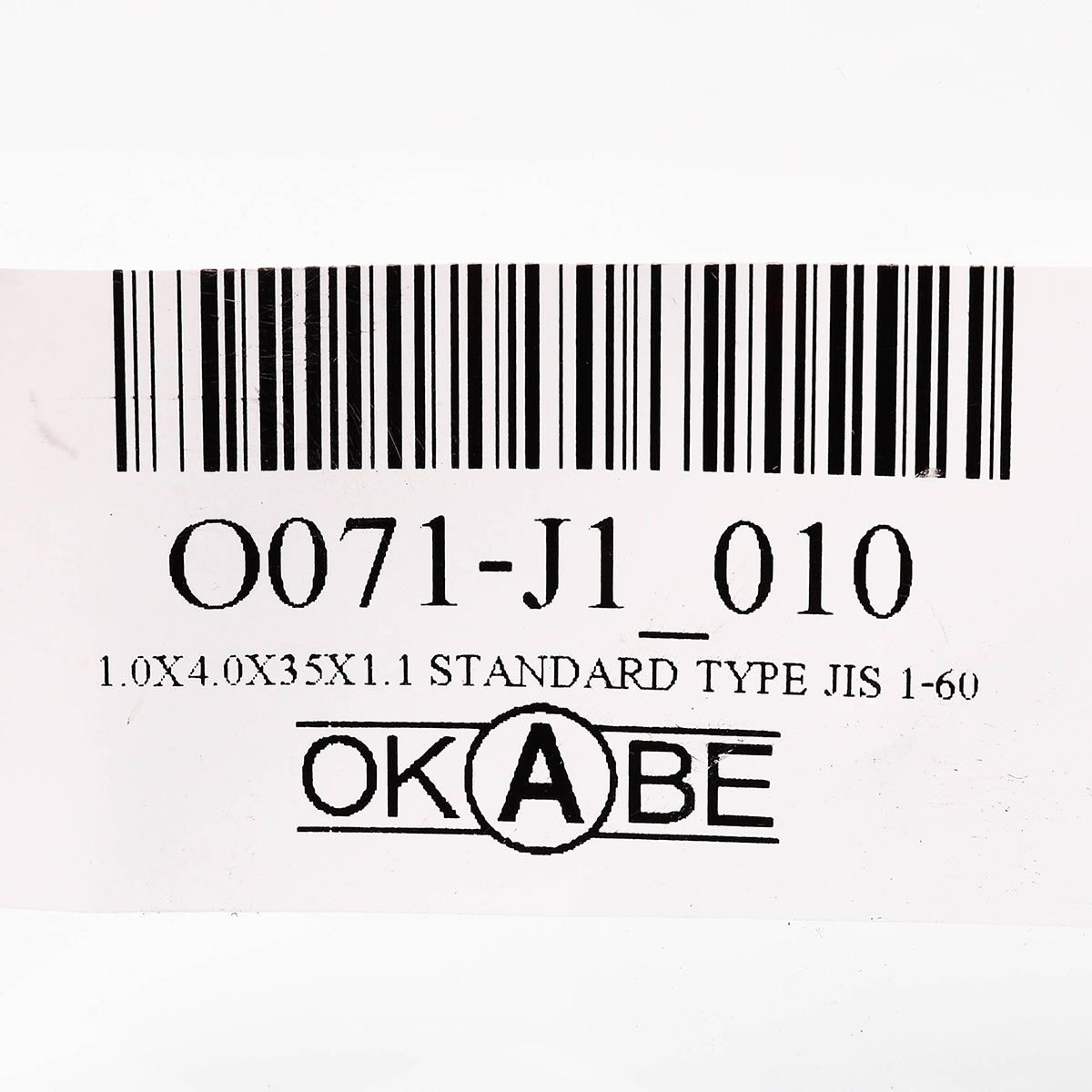 1.0X4.0X35X1.1 STANDARD TYPE JIS 1-60