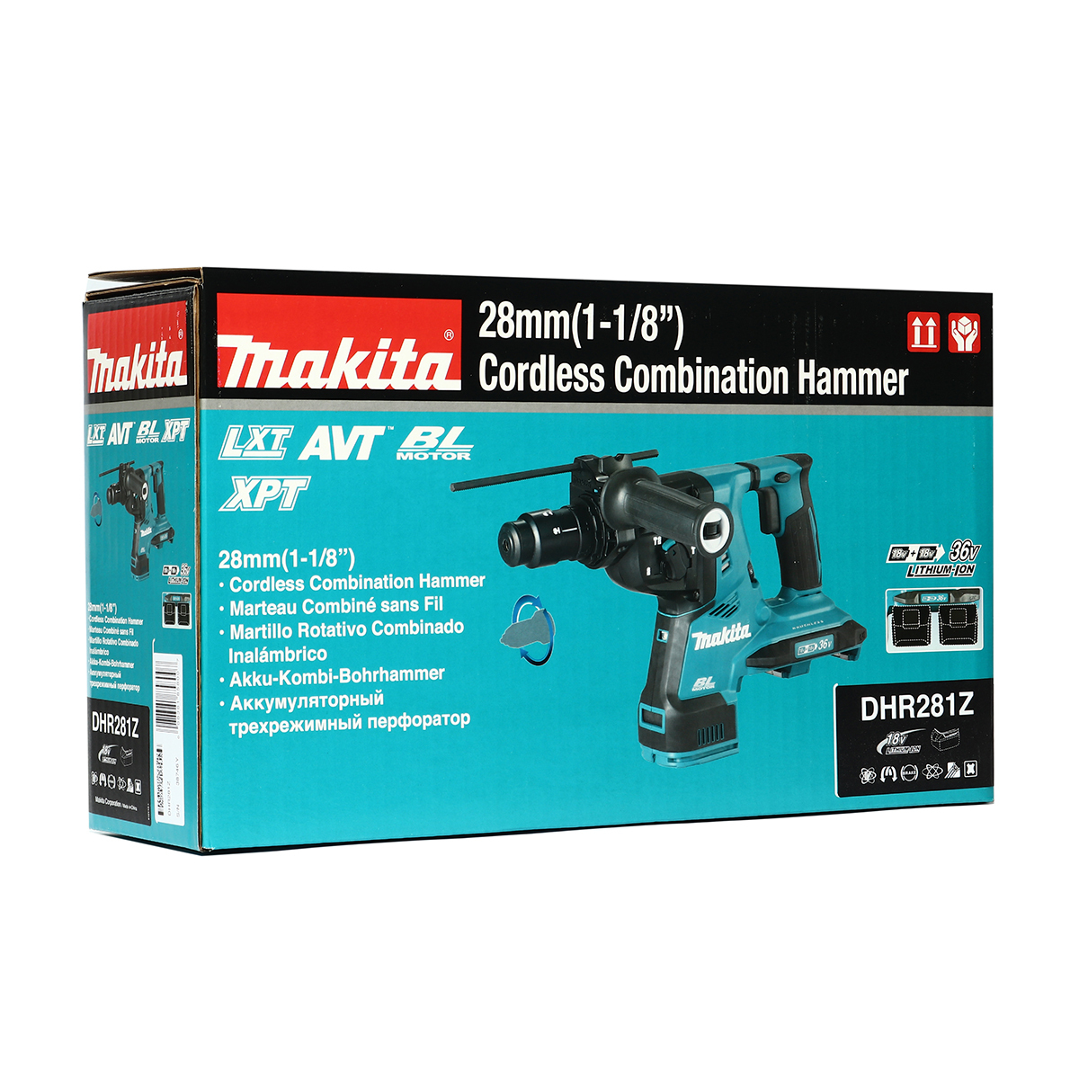 DHR281Z โรตารี่ 28มม 36V เปลี่ยนหัว TOOL