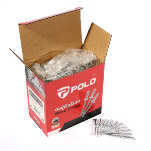 รีเวท สีอลูมินั่ม 6-9 (500PCS/1BOX)