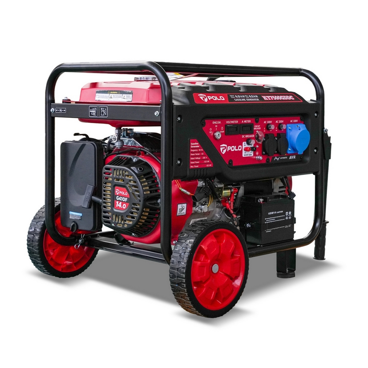 KT7500GDDC เครื่องปั่นไฟ 6.5 KW (รุ่นG)