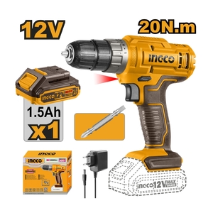 12V สว่านไร้สาย 20N.M -ชุดแบต 1ก้อน