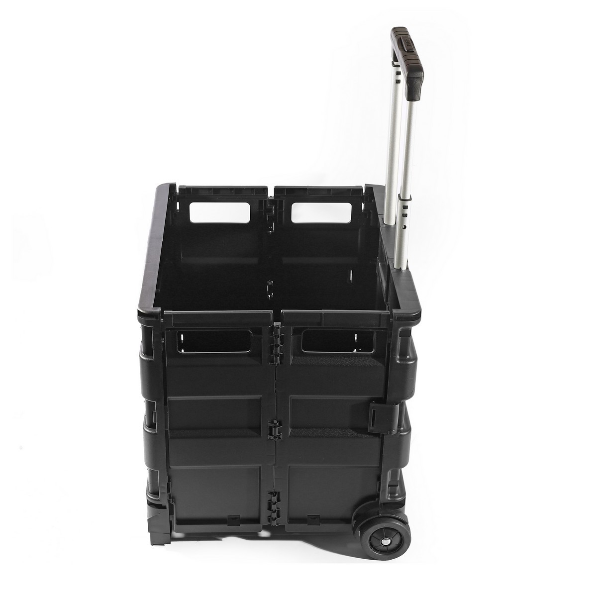 PC36 ตะกร้ารถเข็นพลาสติก 2ล้อพับได้ 36KG