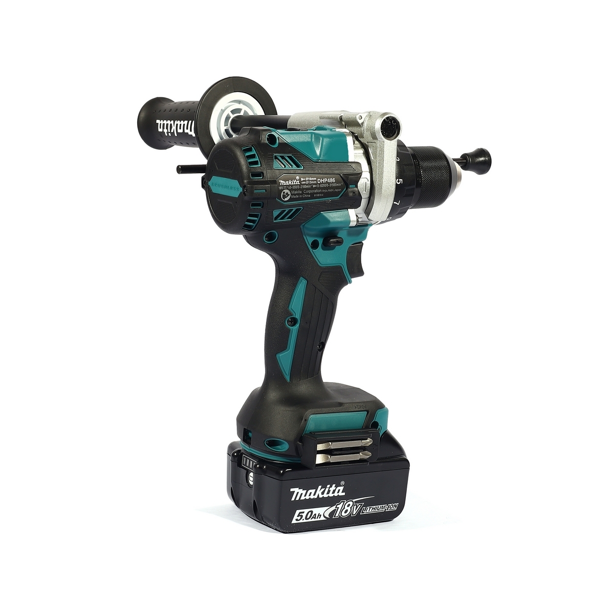 DHP486RTJ สว่านกระแทก 18V-BL-130N.M(5AH)